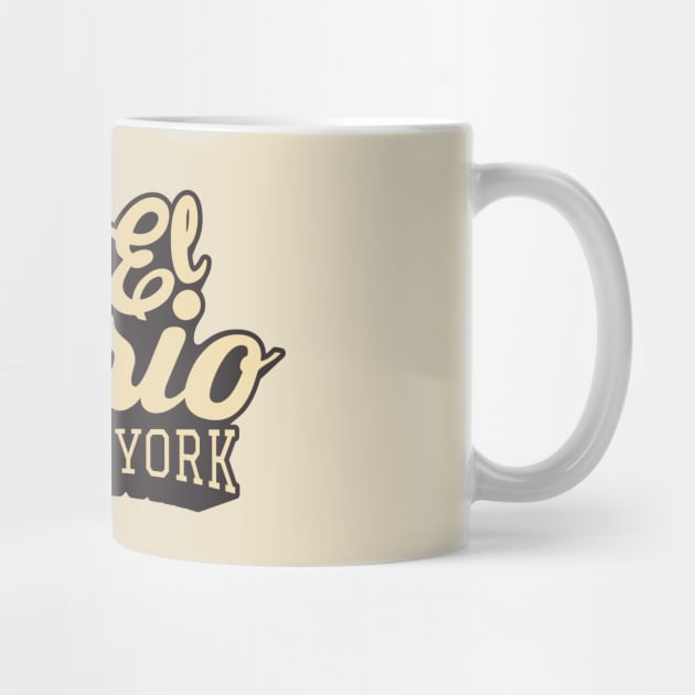 New York El Barrio  - El Barrio Spanish Harlem  - El Barrio  NYC Spanish Harlem Manhattan logo by Boogosh